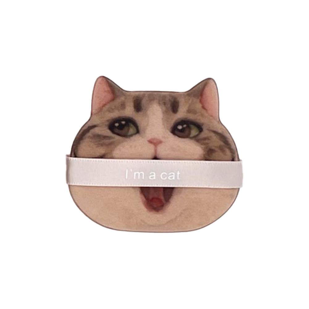 Милый котик спонж для макияжа пуховка для пудры с воздушной подушкой гидрофильный без латекса для лица и тела пуховка для пудры спонжи для тональной основы для влажного и сухого использования инструмент для макияжа