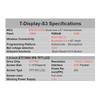 ESP32-S3R8 T-Display-S3 (Black, PCB)