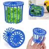 Plastic Pet Bird Feeder Open Slotted Bird Food Holder New Bird Feeder Basket  For Parrots