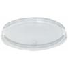 Chuo Kagaku C-AP Cup 101 Disposable Container Lids, Made in Japan, 50-Pack, Size: Approx. 10.4 x 10.4 x 0.7 cm, Clear