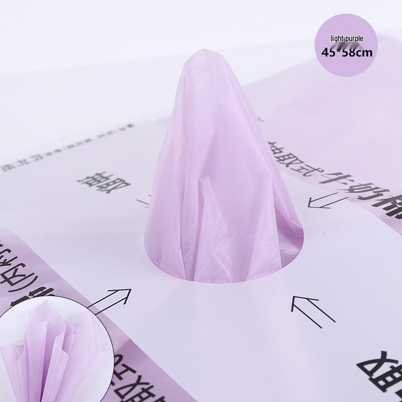 Водонепроницаемая съемная хлопковая бумага для упаковки цветочных букетов.