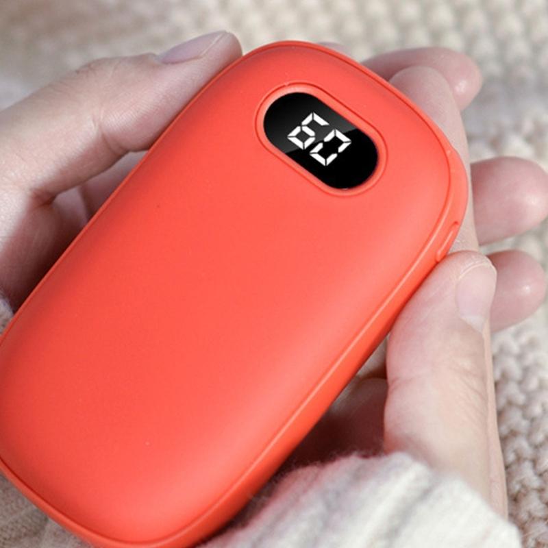 Карманный электрический USB-обогреватель для рук Согрейтесь в холодную погоду Стиль и удобство Power Bank Обогреватели для офиса