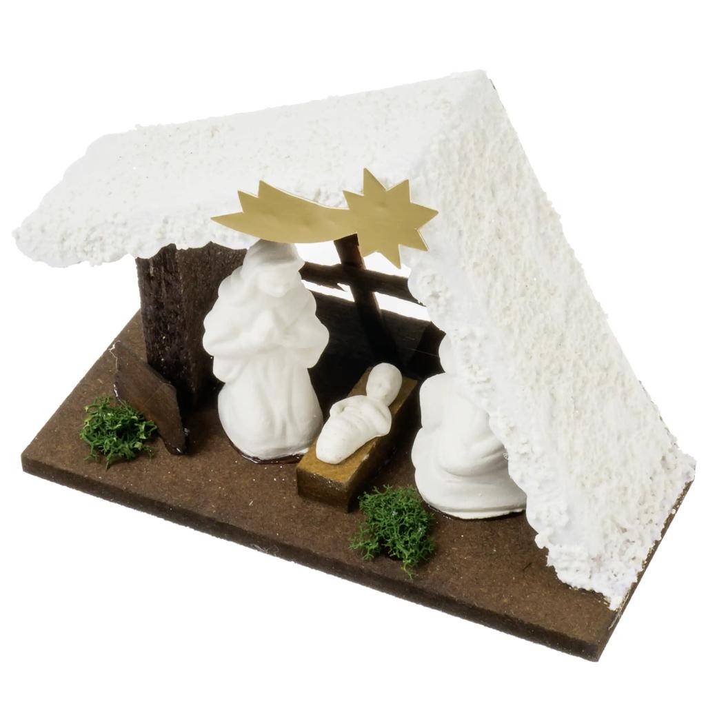 Wooden Nativity Scene - Handcrafted