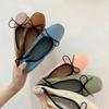 Women Flat Heel Shoes Female Flats Casual Ballet Dancing Shoes Foldable Sole Boat Shoes Summer Slip On Slipper Mules