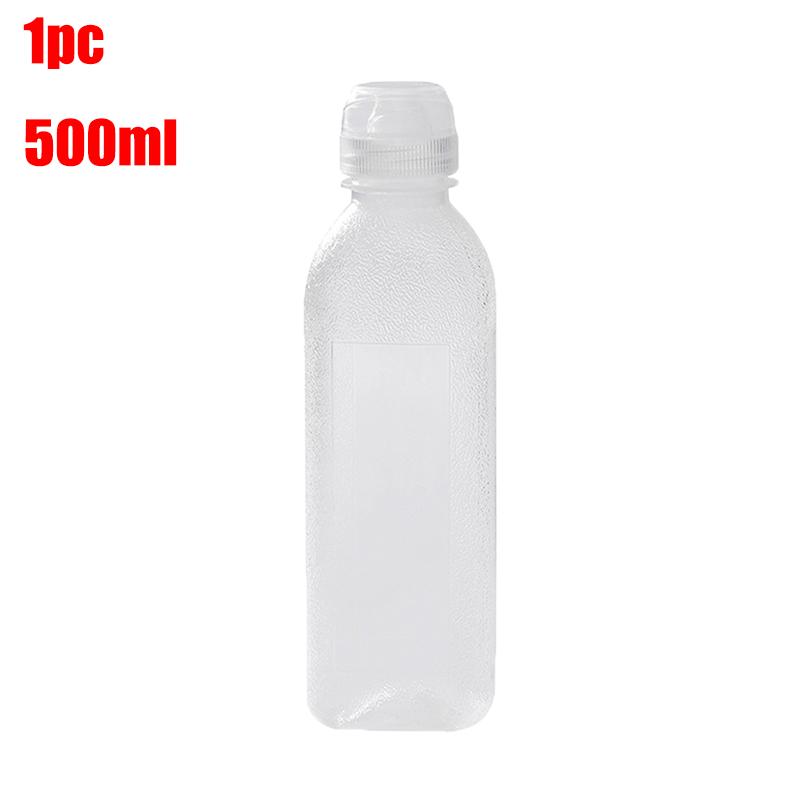 300/500ML Kitchen Oil Bottle Seasoning Plastic Squeeze Bottle Dispenser for Salad BBQ Sauce Olive Oil Container Cooking Gadgets