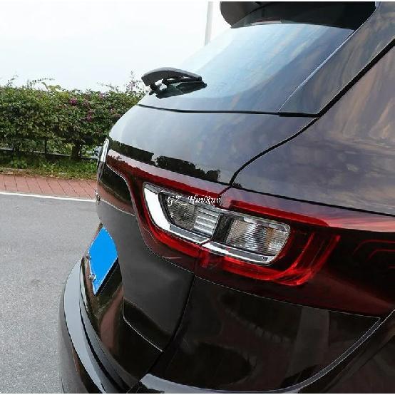 Хромированная задняя противотуманная фара из АБС-пластика, 4 шт., накладка на крышку лампы для Renault Koleos 2017