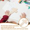 20 шт. Незаконченные деревянные крестообразные вырезы для поделок своими руками