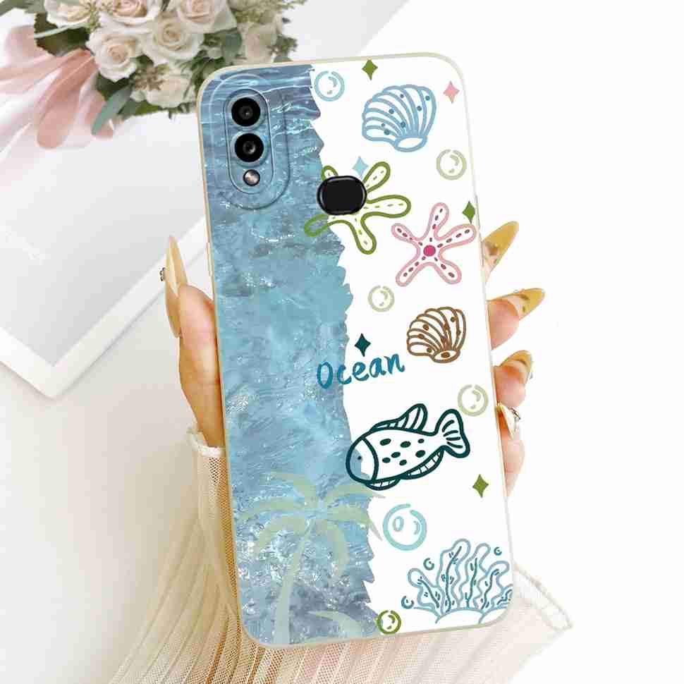 Casing For Samsung Galaxy A10s Cute Cat Pattern Shockproof Back Cover Silicone Phone Case For Samsung A10 s A 10s A10s Soft Case