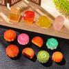 Mid-Autumn Festival Simulation Mooncake Micro-landscape Home Table, Egg Yolk Sky Lantern, Resin Craft Decorative Items