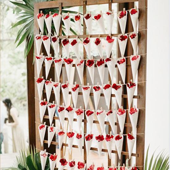 Конусная коробка для конфетти, пищевой класс, высокая прочность, 5 стилей, держатель для конфетти и конфет, пищевой конус, лоток для бумаги, принадлежности для вечеринок