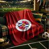 Football Reading Crest Blanket Lightweight Ideal Bedding Blanket Perfect for Travel, Camping, Living Rooms, Offices, Sofas, Fan Christmas gift