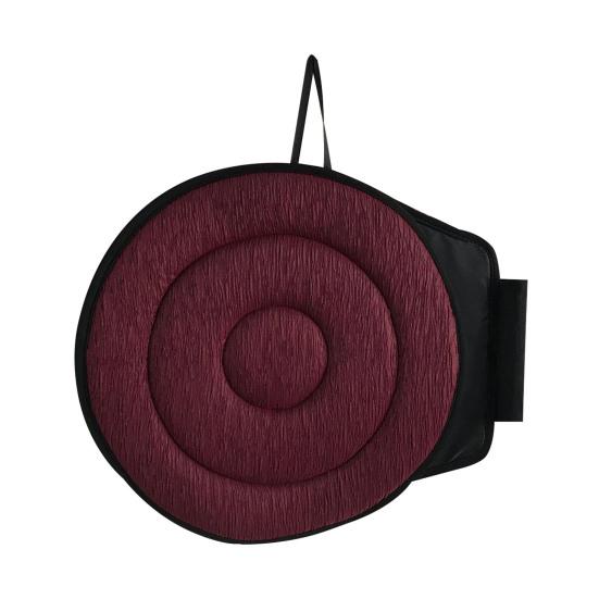 Подушка для сиденья с поворотом на 360 градусов, износостойкая, дышащая ткань, нескользящая, круглая, вращающаяся, подушка для автомобильного сиденья