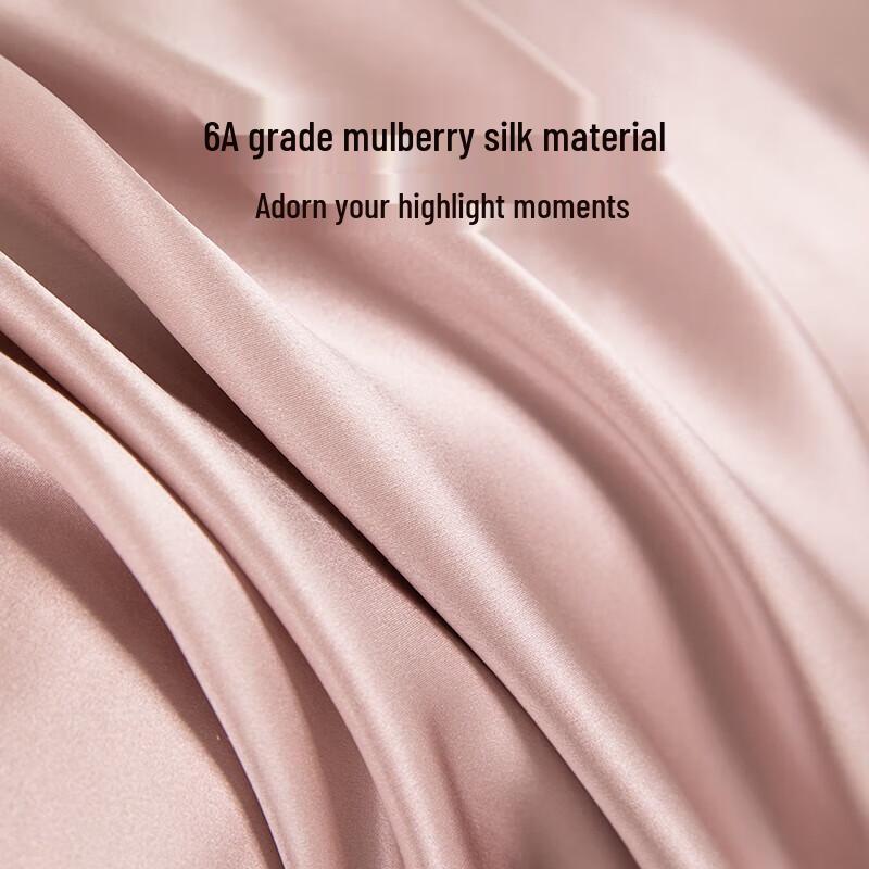 Canhua Niangniang 100% Mulberry Silk Square Scarf