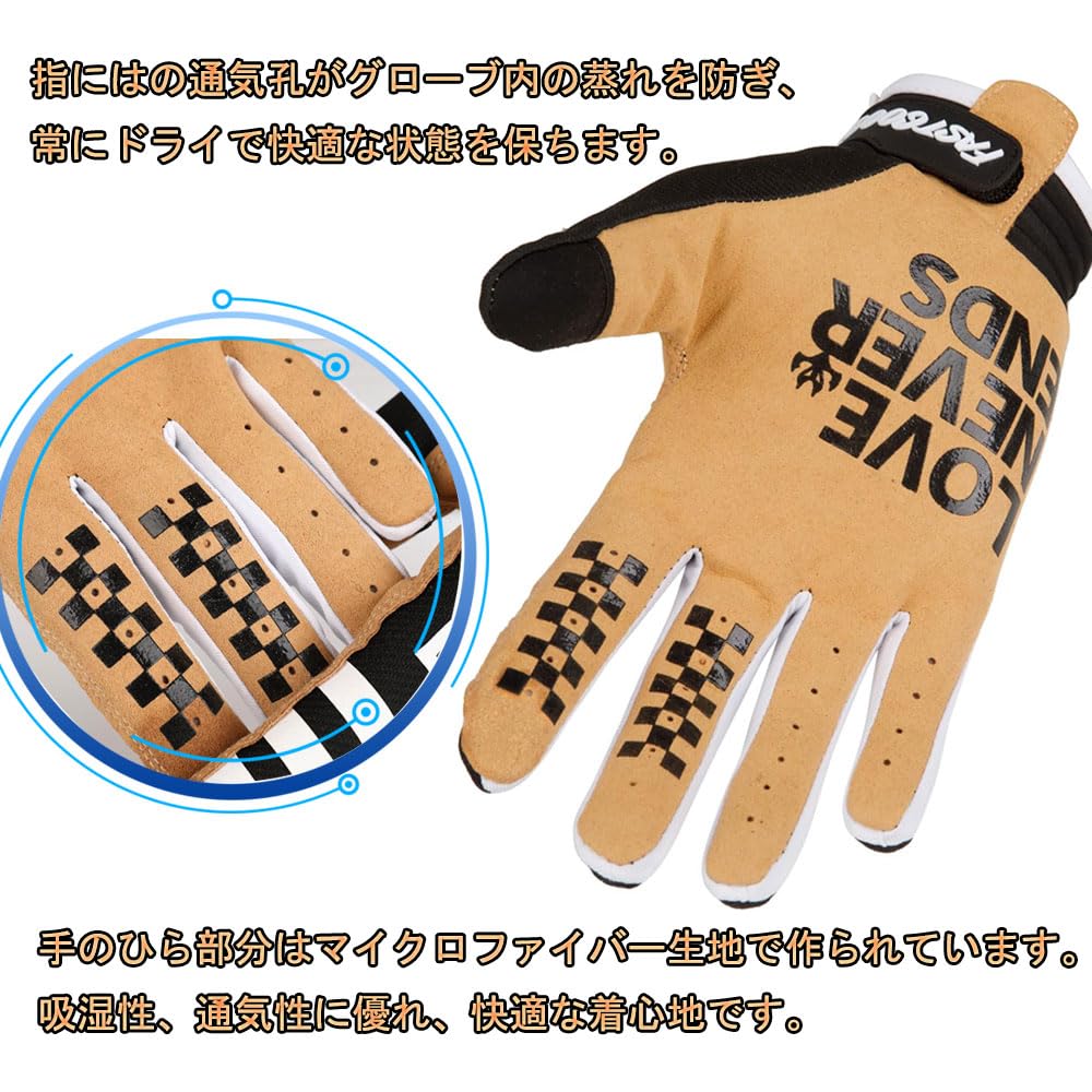 SEKIDAR American Motorcycle Gloves, Breathable Bike Gloves, Summer Off-Road Gloves, Motocross Gloves, Motorcycle Gloves,