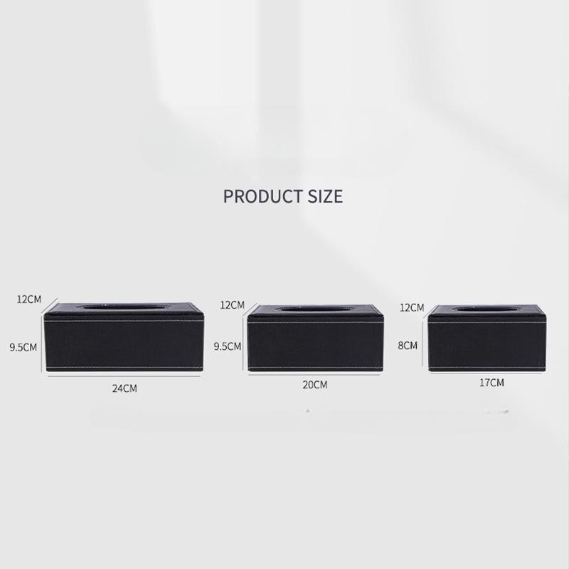 Креативная кожаная коробка для салфеток из искусственной кожи, высококачественная коробка для салфеток для гостиницы, коробка для салфеток из искусственной кожи