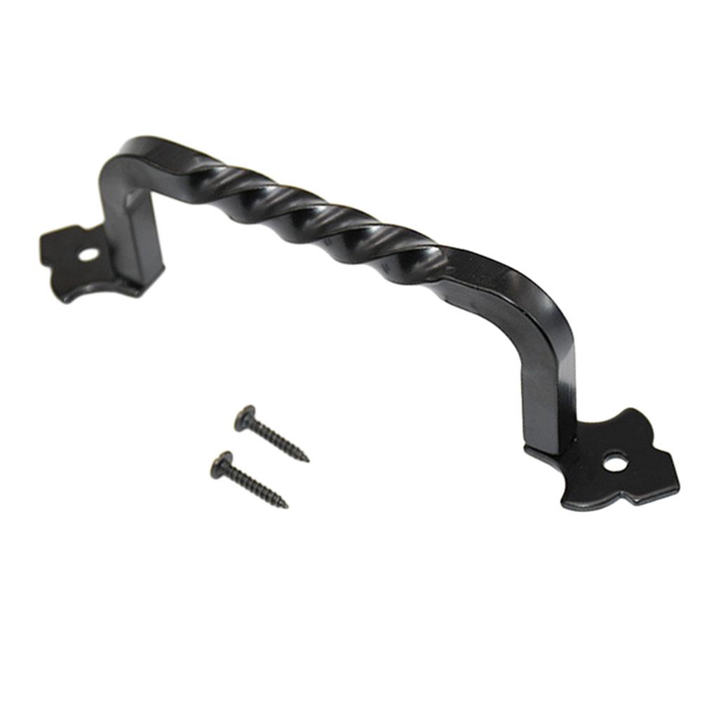 Ручка для амбарной двери для деревянных садовых дверей, дверей шкафа-сарая, винтажная железная ручка, мебельная ручка для гардероба, декоративная фурнитура