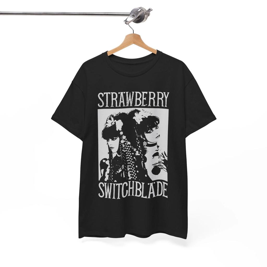 Футболка Strawberry Switchblade, Bauhaus, Siouxsie and the Banshees, Роуз Макдауэлл