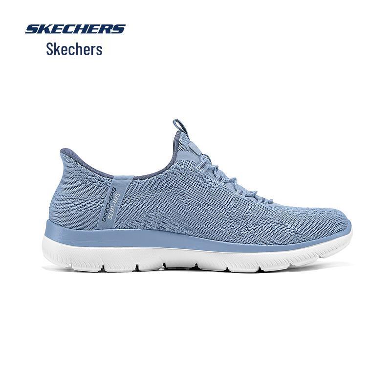 Skechers Женские вязаные спортивные слипоны 150284