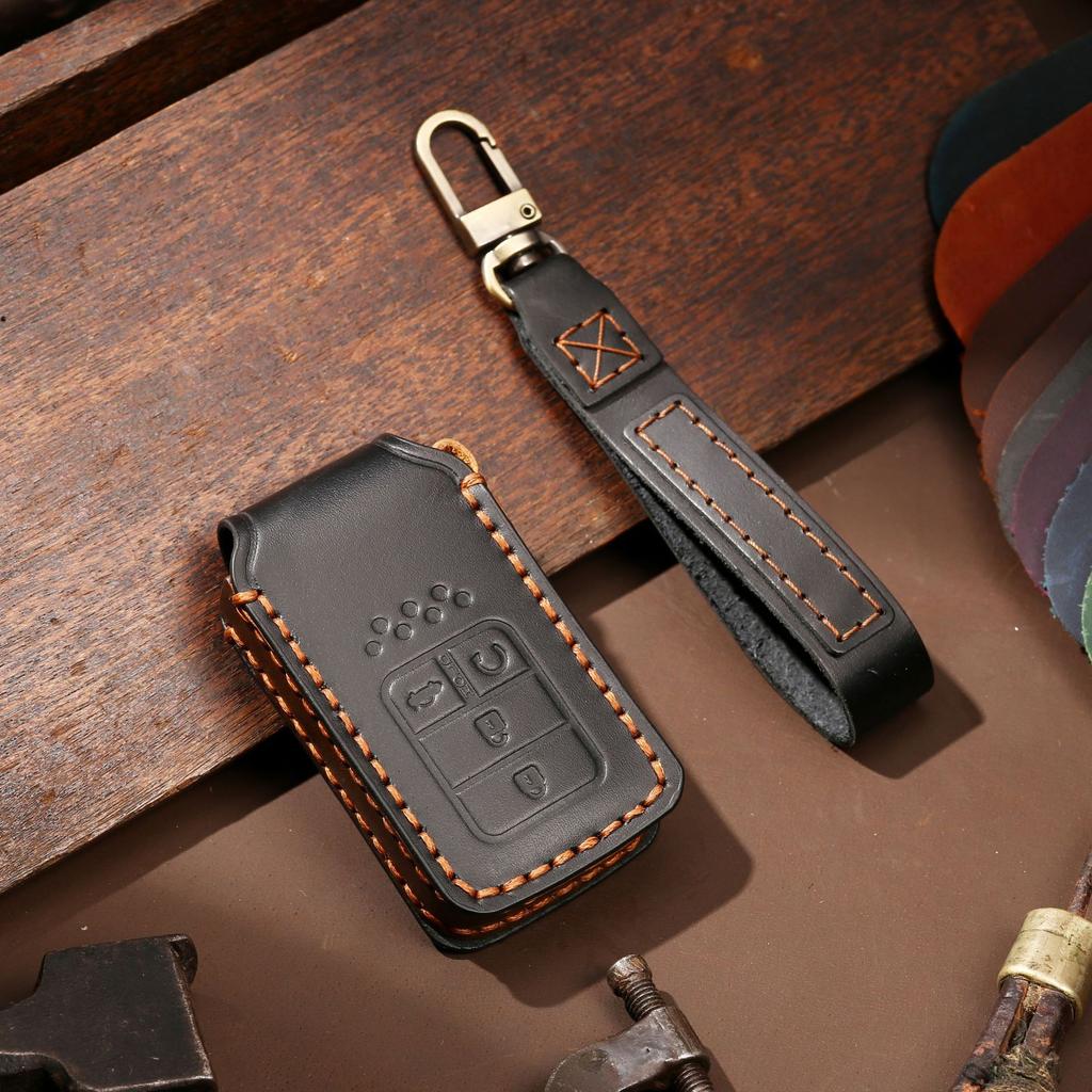 Car key cover is suitable for Honda key cover Civic Accord handmade leather key cover