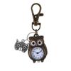 Owl Keychain Watch Clip Carabiner Watch Pocket Watch Analog Waterproof Cute Fashion Accessory Men's Women's