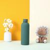 350500750ml Vacuum Insulated Stainless Steel Water Bottle, Keeps Water Cold or Hot, Holds Ice, Screw Top, Lightweight, Stylish, One-Touch Operation,