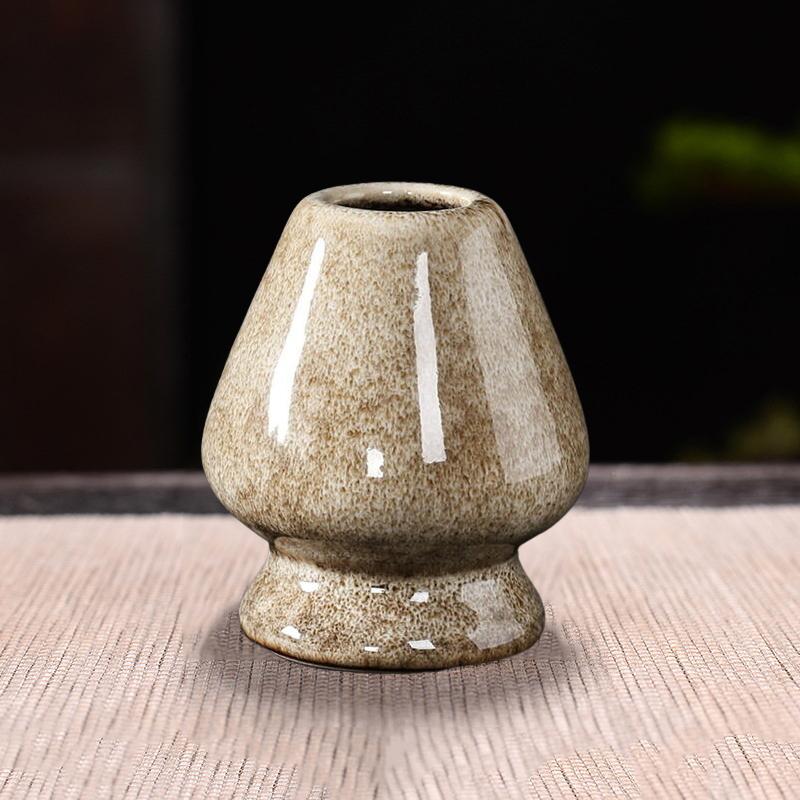 Японский керамический держатель для зеленого чая маття Chasen, чаша-подставка, бамбуковый венчик, измельчитель, щетки, держатель для чайных инструментов, чайные аксессуары, чайная посуда