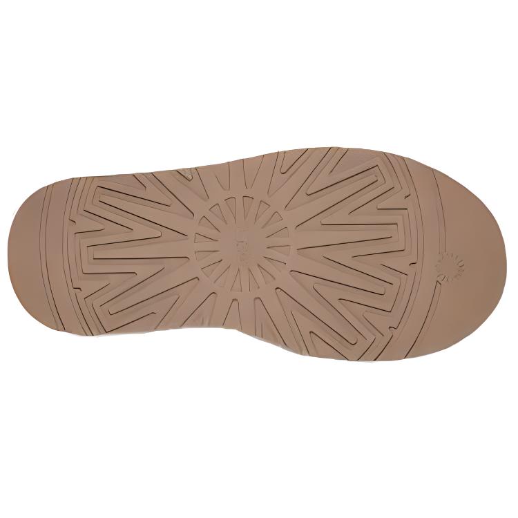 UGG Классические женские кроссовки Mini Dipper Chestnut коричневые 1168170-CHE