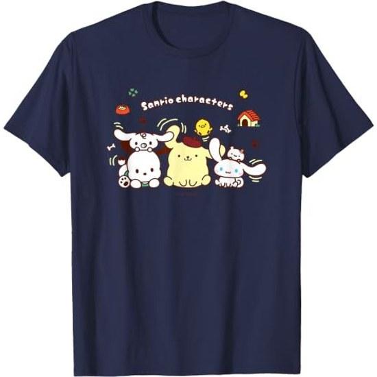 Sanrio Characters Yuru Dog Character T-Shirt