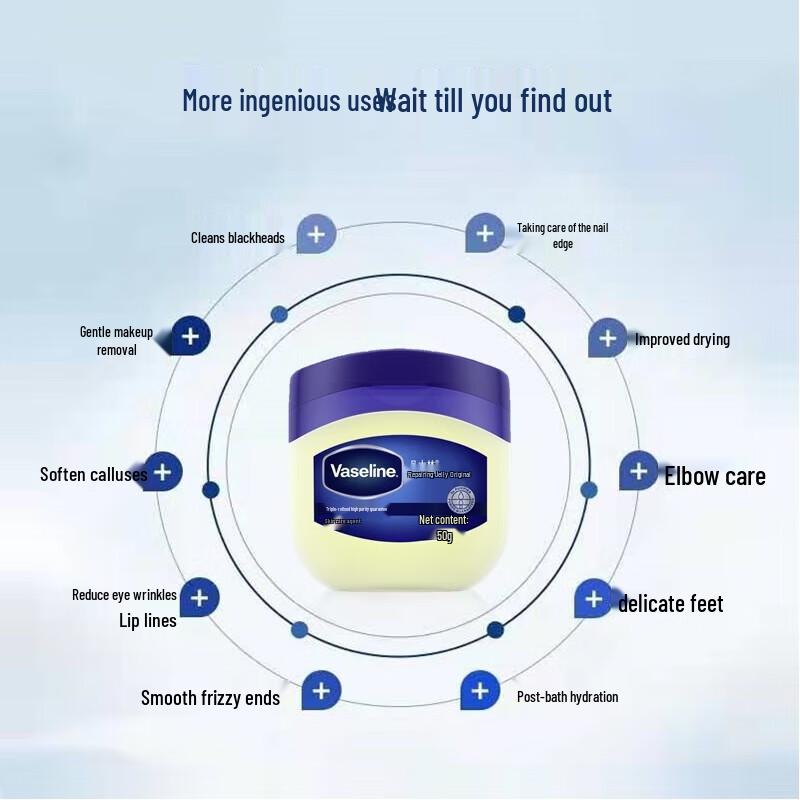 Vaseline Classic Repair Petroleum Jelly, Original Formula