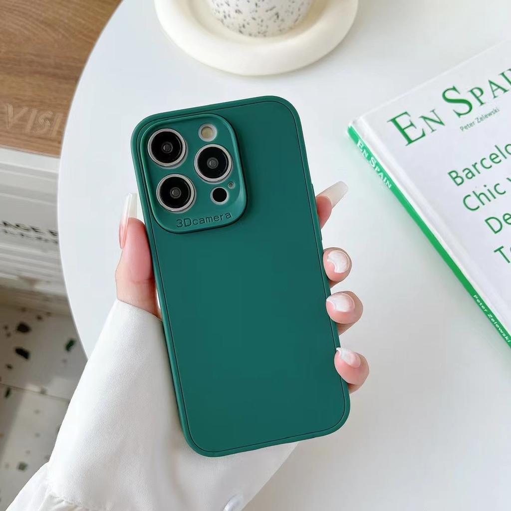 Применимо к iPhone16Pro Матовый силиконовый ТПУ Мелкое отверстие Apple 15 Полная упаковка Противоударный Мягкий защитный чехол