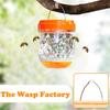 Traps Outdoor Hanging, Solar Bee Trap For Outside, HornetTraps, BeeWasp Catcher Outside Garden