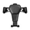 Leather Texture One-Touch Car Phone Holder: Automatic, Anti-Drop, Anti-Shake Air Vent Mount