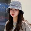 Korean Style Large Brim Cowboy Fisherman Hat Men And Women Spring And Summer Thin Ins Japanese Sun Hat Sun Hat