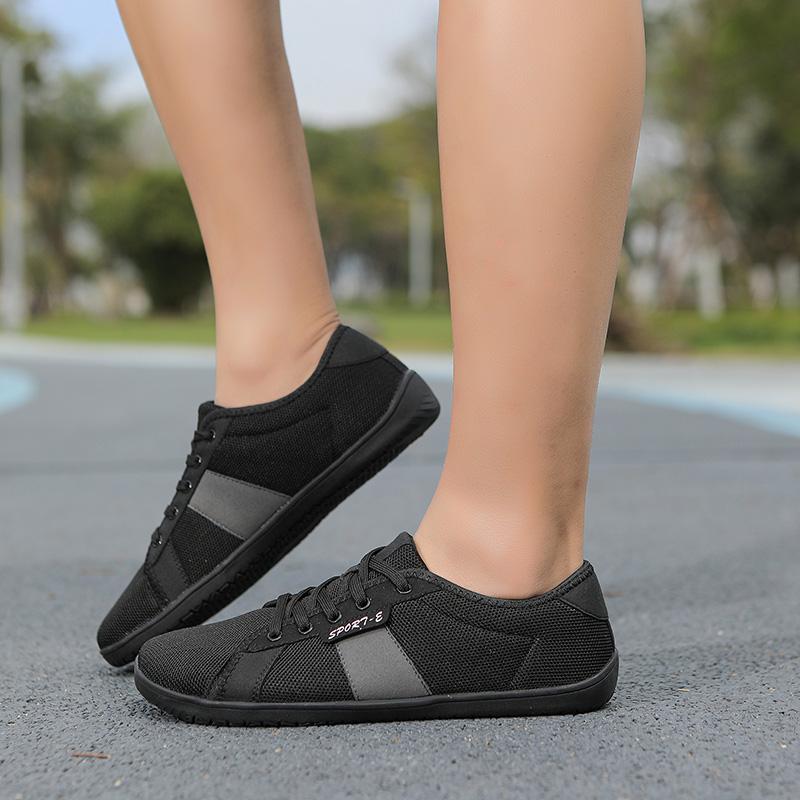 Мужские широкие босоножки на шнуровке, повседневные парусиновые туфли для тренировок, минималистичные кроссовки Zero Drop, нескользящие женские балетки для спортзала