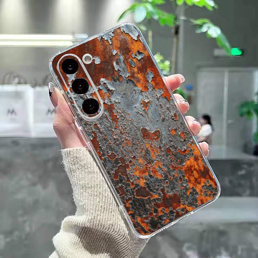 Ретро-чехол с дизайном D-Rust для Samsung Galaxy A91, 80, 73, 72, 71, 53, 52, 32, 31, 22, 21s, 20, Прозрачный чехол