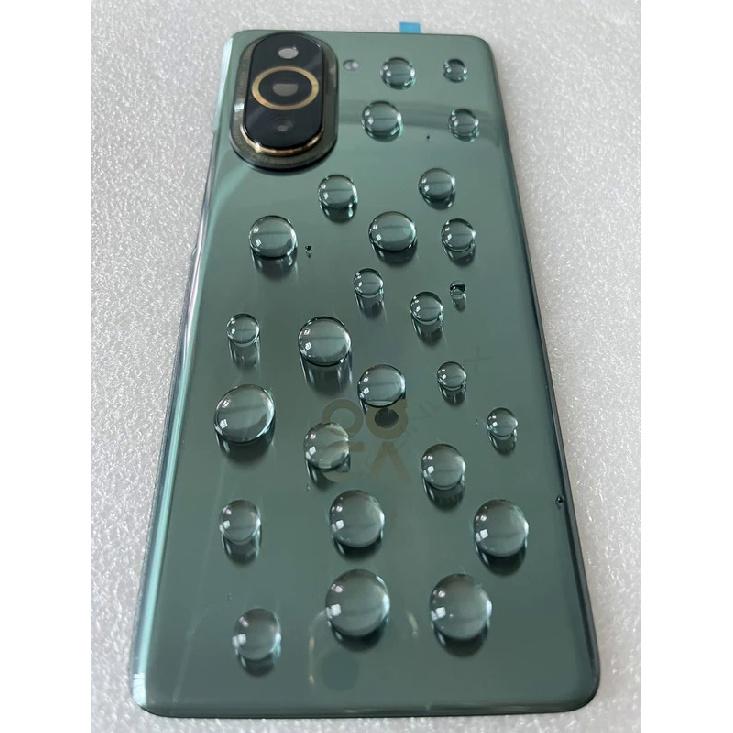 Задняя крышка из закаленного стекла для Nova 10, запасные части для HW Nova 10, задняя крышка батарейного отсека + рамка камеры