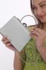 Women's Stylish and Useful Evening Dress Bag Silver Color Breasted Eye-Catching Evening Dress Portfolio Clutch Women's Bag New Season