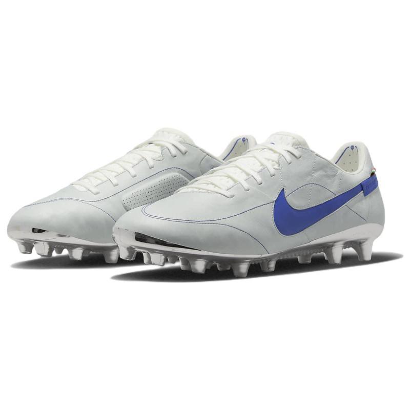 Nike Tiempo Legend 9 Elite Mi Ag Кожа Монтебеллуна Белый Королевский Игровой DV7901-140