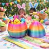 Annoying 3D Printed Easter Egg Detachable Funny Interactive Egg Ornament Plastic Novelty Surprise Egg Gift Prank Gift Giving
