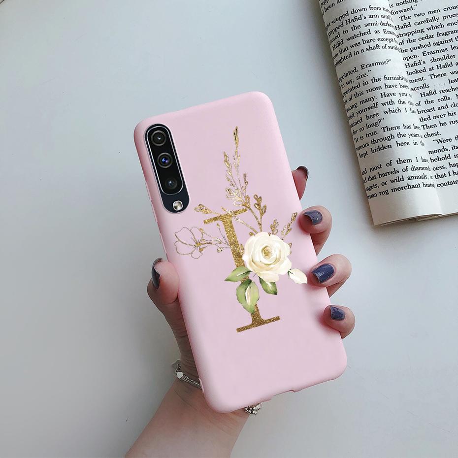 Чехол для Samsung Galaxy A50 A30 Чехол Силиконовый Милые Буквы Мягкая Задняя Крышка для Samsung Galaxy A30S A 30 50 A50S Чехол 2019 бампер
