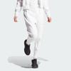 adidas ЗНЕ. Серия SS23, однотонные свободные спортивные штаны с манжетами, женские брюки белого цвета IN5140