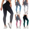 Женские модные штаны для йоги с высокой талией для упражнений на подъем бедер, фитнеса и бега