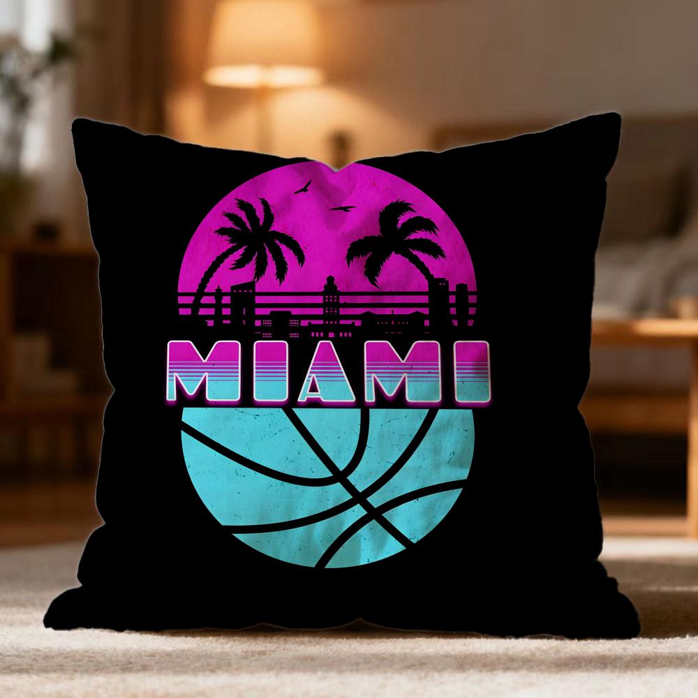 Hot MMiami Viceer Cushion Cover Soft Washable Pillow Case Multi-Scene for Couch Bed Travel Office Use