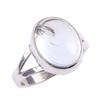 Natural Aquamarine Gemstone Handmade 925 Solid Sterling Silver Ring Size 8 Q7c98