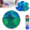 Cross-Border Internet Fun Entertainment 3D Printed Red Gear Ball Creative Plastic Fingertip Rotating Novelties Colorful Gag Toys