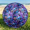 Jinx Print Size 5 Soccer Ball, PU Wear Resistant Football for Match Training and Daily Practice, Birthday Gift for Soccer Fans