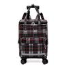 Легкая водонепроницаемая складная сумка на колесах с четырьмя колесами и большой вместимостью