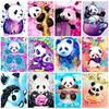 Diamond Painting Kit Panda Diamond Embroidery Cross Stitch Animal Pictures Of Rhinestones Mosaic Handicraft