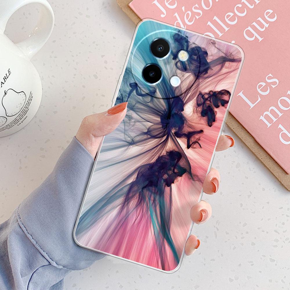 Чехол для Vivo Y38 5G Чехол для Vivo Y18 / Vivo Y18E Ударопрочный Прозрачный Мягкий Силиконовый Чехол для Телефона на VivoY38 Y 18 Y18E Funda