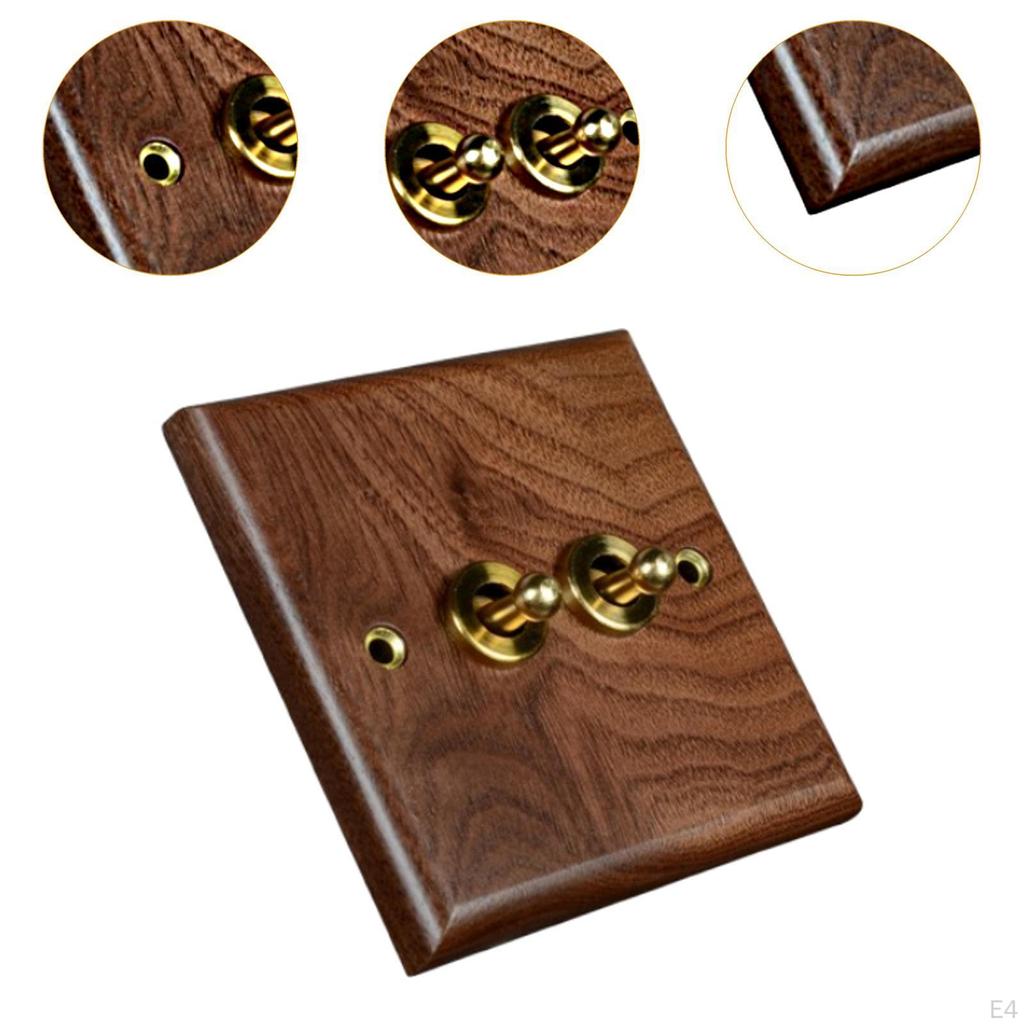 Табличка, деревянный указатель выхода, винтажный дизайн, латунный рычажный переключатель, декоративная настенная табличка для кафе отеля